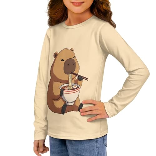 Long Sleeve Shirts for Girls Cute Tops for Girls Age 3-164