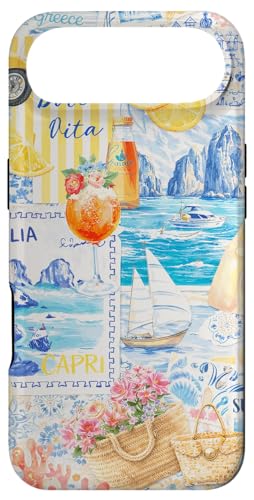 La Dolce Vita �C�^���A ���[���b�p �� �C�� �r�[�` �R���[�W�� �X�}�z�P�[�X iPhone Air �p