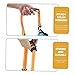 Mikinona 2Pcs Portable Roller Skate Leash and Boots Carrier Strap Lightweight Handle for Effortless Transport of Skating Boots and Ski Gear for Outdoor Activities