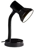 flexo negro Color: negro Brilliant Junior 99122/06 - Lámpara de mesa (E27, 40 W, indicada para bombillas reflectantes R80), color negro