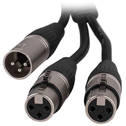 Talent yxm2 X f01 XLR�I�Xto�f���A��XLR���XY�A�_�v�^�X�v���b�^�R���o�C�i�P�[�u��1 ft�B