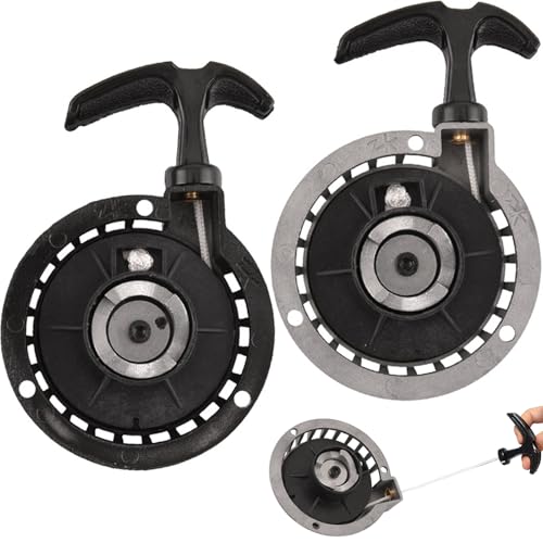 Pocketbike Seilzugstarter,Tianher 2 Stück Motorrad Starter Seilzugstarter...