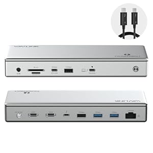 WAVLINK Thunderbolt 4 Dock with 100W Charging, Thunderbolt Certified, Drive...