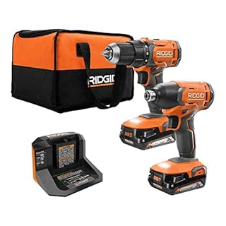 UPC 648846077093 product image for RIDGID 18V Cordless 2-Tool Combo Kit with 1/2 in. Drill/Driver, 1/4 in. Impact D | upcitemdb.com