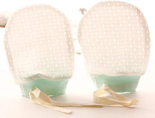 Cute Boys Girls Cotton No Scratch Gloves Drawstring Adjustable Mittens for Baby Infants - Image 6