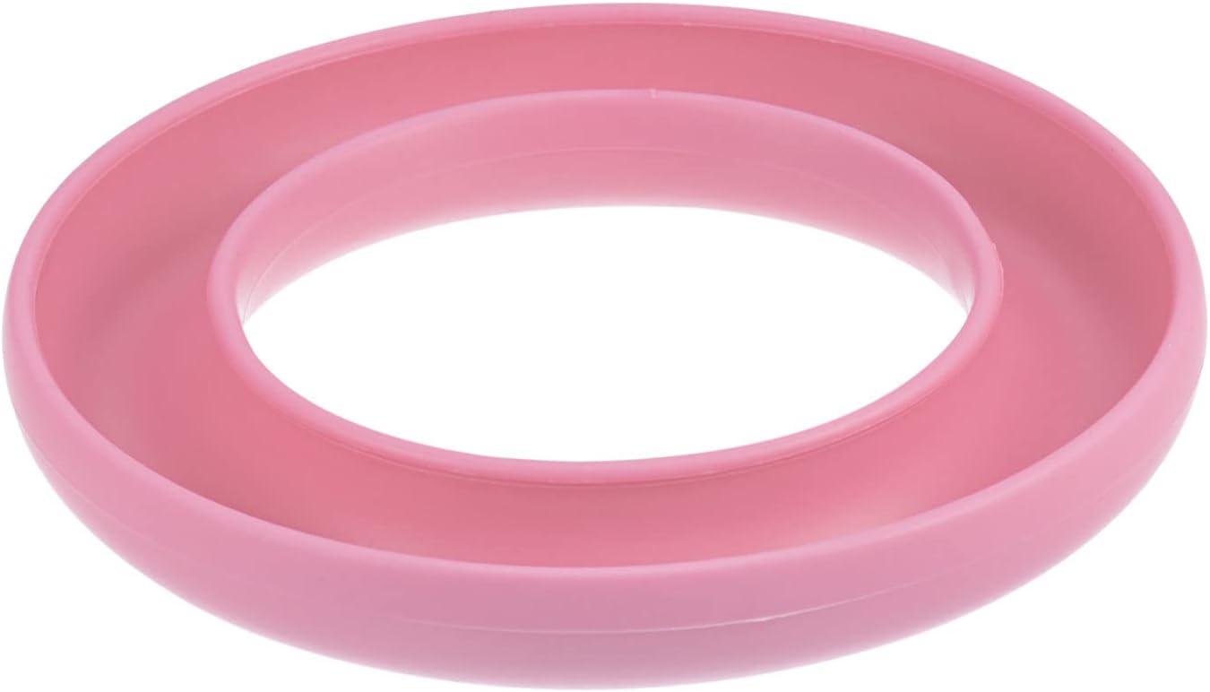 Silicone Bobbins Ring Holder for Organizing Metal or Plastic Sewing Machine Thread Spool, Pink