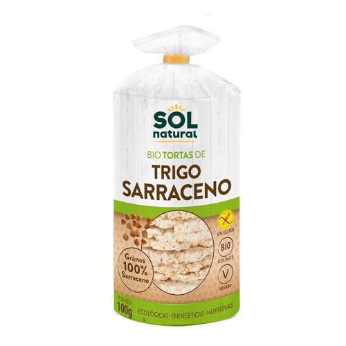 Tortas de trigo sarraceno sin gluten Bio 100 g