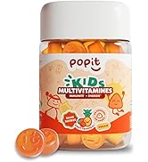 POP IT 60 Gummies Multivitamines Enfants dès 3 ans et Ados - Cure 1 Mois - Sans Sucres, Goût Trop...