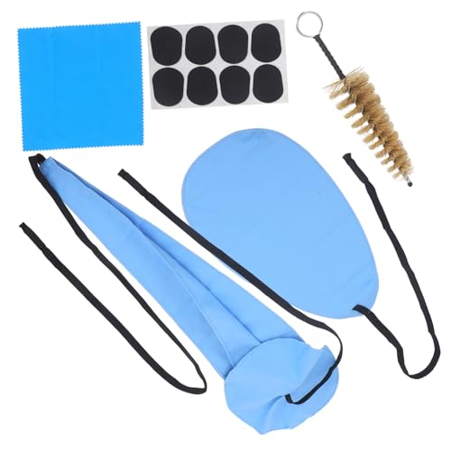 KESYOO 1Set Saxophone Cleaning Kit with Bristle Brush and Cleaning Cloth Efficient Tool for Flute Oboe and Clarinet Maintenance Convenient Care for Wind Instruments