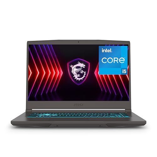 MSI Thin 15 B13VE-1697CA 15.6" 144Hz Gaming Laptop Intel® Core™ i5-13420H RTX 4050 16GB 512GB NVMe SSD Win11