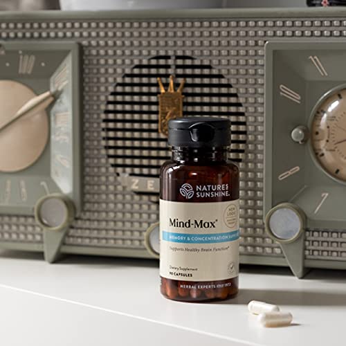 Nature's Sunshine Mind-Max 90 Capsules #TOP1