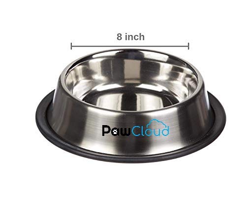 PawCloud-Stainless-Steel-Dog-Bowl-Anti-Skid-Dog-Feeding-Bowl-Large