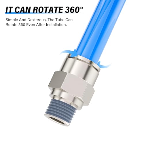 Conector Tailonz neumático hermético para evitar fugas en tubos de 1/2 pulgada 7