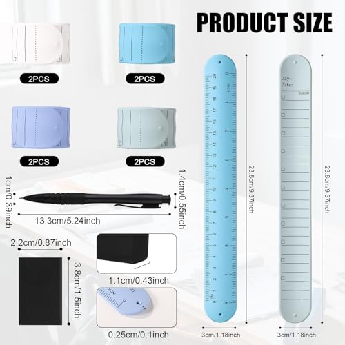 Bracelet bloc note silicone lasuroa effaçable pour remplacer le papier jetable - 2