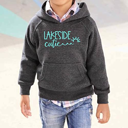 Girls Boys Lake Hoodie Lakeside Cutie Toddler Youth Shirt Lake Life Bum Sweatshirt Kid Child Gift Soft Navy Blue Mint Turquoise Rose Gold4