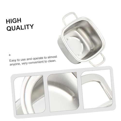 Petite marmite acier inoxydable multifonctionnelle cuisine - 7