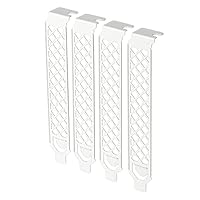 Silverstone SST-AEROSLOT2W - Aeroslots Gen 2 Belüftete Erweiterungssteckplatzabdeckungen, Weiss