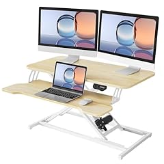 White Frame/Natural Top