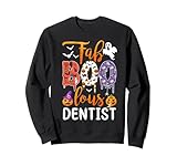 fab boo lous dentista boo fantasma zucca halloween dentista felpa