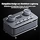 Fosi Audio K7 DAC Kopfhörer Verstärker, USB C Digital Analog Audio Wandler für Arbeitsplatz/Gaming PC PS5, Optisch/Koaxial/Bluetooth aptX HD LL/Mikrofon Eingang, 3,5mm/4,4mm Symmetrischer/RCA Ausgang