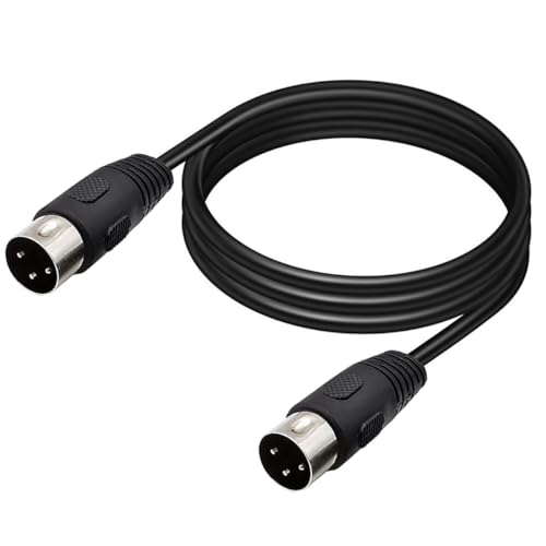 HTGuoji DIN 3 Pin Cable, 3 Pin DIN Male to Male Speaker Audio Cable Wire for Bang & Olufsen B&O BeoLab PowerLink MK2