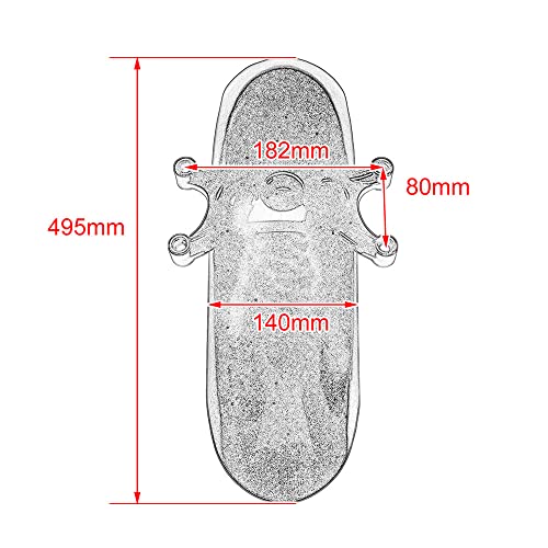 Garde-Boue Moto Extension Avant XL 48 Sportster 2010-2015 ABS - 7