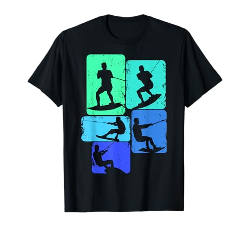 Wakeboard Wakeboarding Wakeboarder Kinder Herren T-Shirt