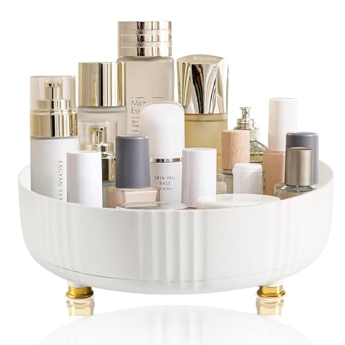 Opiniones de Walmart Organizadores los mejores 5. 46 VIDA4U Organizador de Maquillaje Giratorio 360 °, Grande Vitrina Giratoria para el Cuidado de la Piel y Cosméticos, y Soporte para Perfumes, Gran Caja de Almacenamiento para...