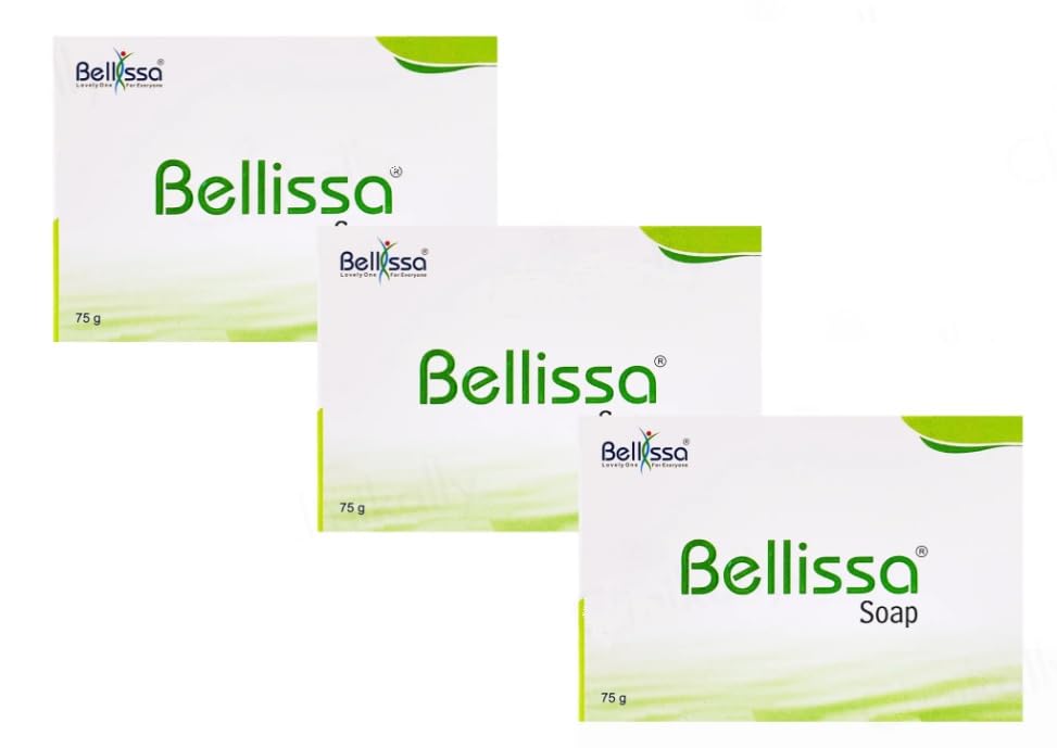 New Belli ssa Soap - 75 gm, Pack Of 3-image-26
