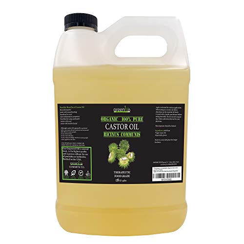 GreenIVe - 100% Pure Castor Oil - Cold Pressed - Hexane Free