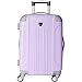 Travelers Club Luggage Modern 20" Hardside Expandable Carry-on Spinner, Purple