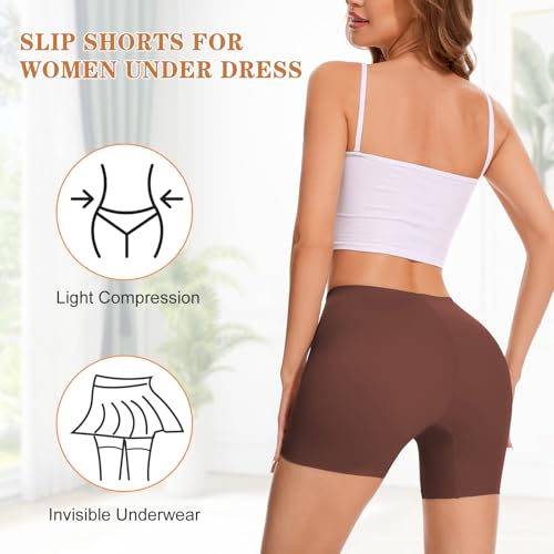 Seamless Shaping Boyshorts Panties for Women Slip Shorts for Under Dresses Tummy Control Underwear Shapewear Shorts2