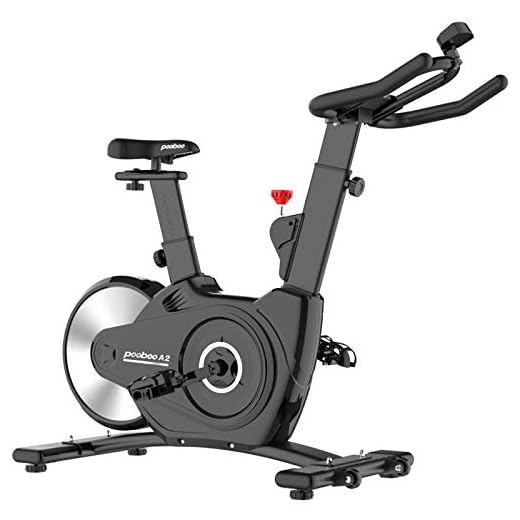 pooboo Indoor Cycling Bike Exercise bike with Magnetic Resistance Rear Flywheel Stationary Bike Indoor Bicycle for Home Cardio Workout