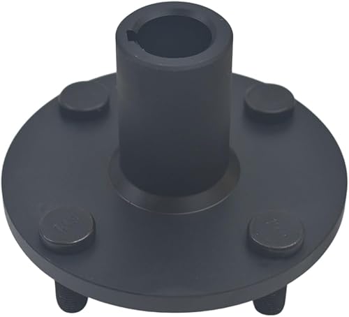 Miniatura 10 de jtfrkope Hub de eje en vivo Go-Kart de 4 x 4 pulgadas con cubo de 2-34 pulgadas y escalón de 1 a 34 pulgadas