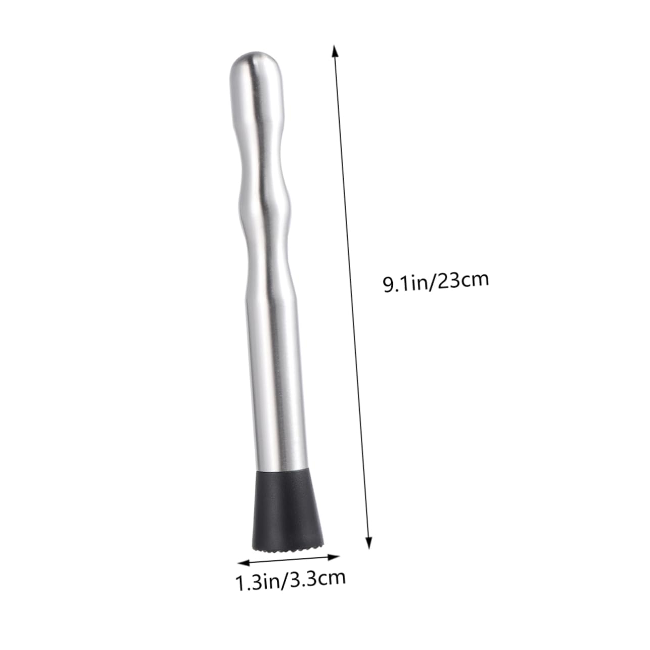 CIYODO Cocktail Muddler Bar Tool Crushed Ice Muddler Plastic Tools for Mixing