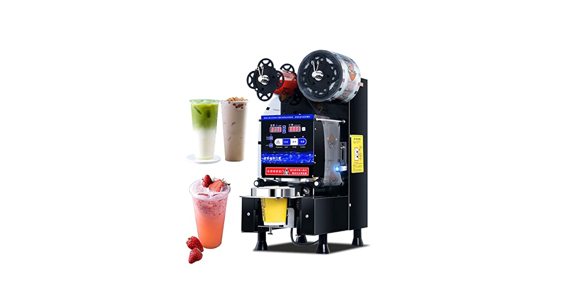 Amazon｜全自動カップ シーラー 95MM/90MM 480W 業務用電気