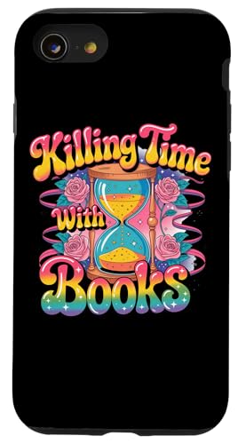 Custodia per iPhone SE (2020) / 7/8 Killing Time With Books Clessidra Rose