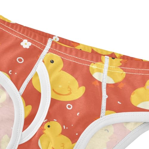 KLL Cute Yellow Rubber Ducks Baby Boys Comfort Boxer Briefs Cute Children Panties4