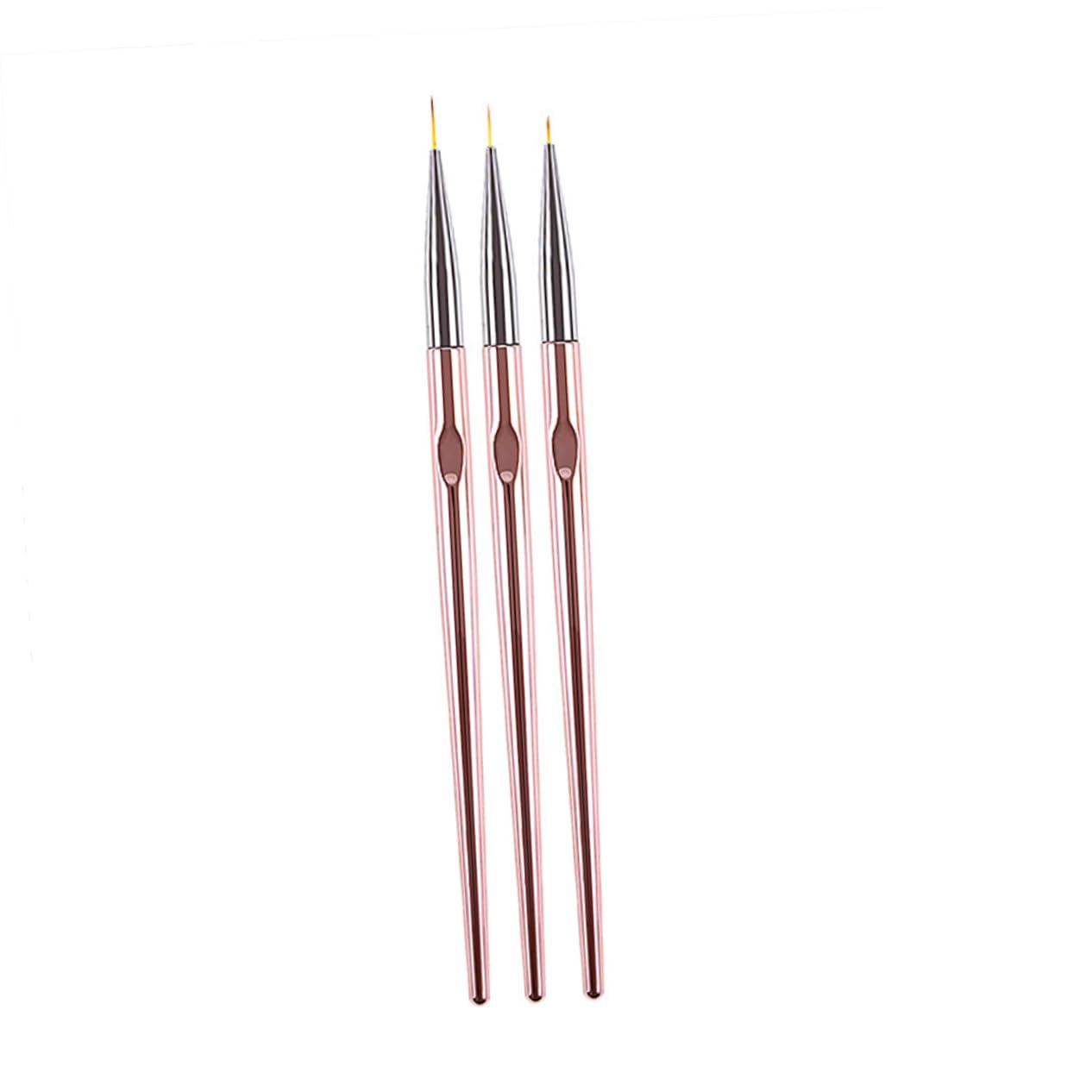 Healeved 6sets Pennarelli Per Nail Art Pennelli Colorati Per Manicure Per Disegni e Decorazioni Unghie Per Professionisti e Principianti