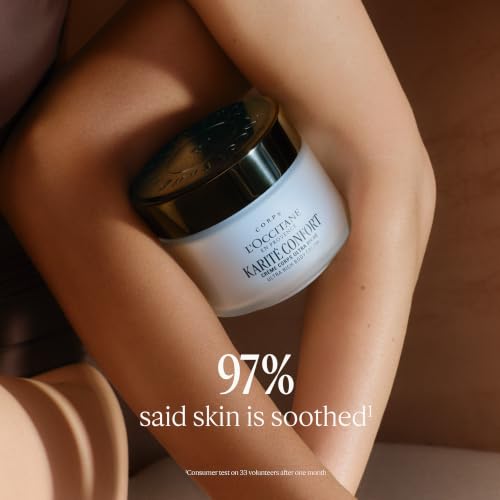 Image of L'Occitane Ultra Rich Body Cream Refill : Reduce Waste | Moisturize | Nourish | With Organic Shea Butter | Sensitive-Skin | Vegan | Jasmine Scent