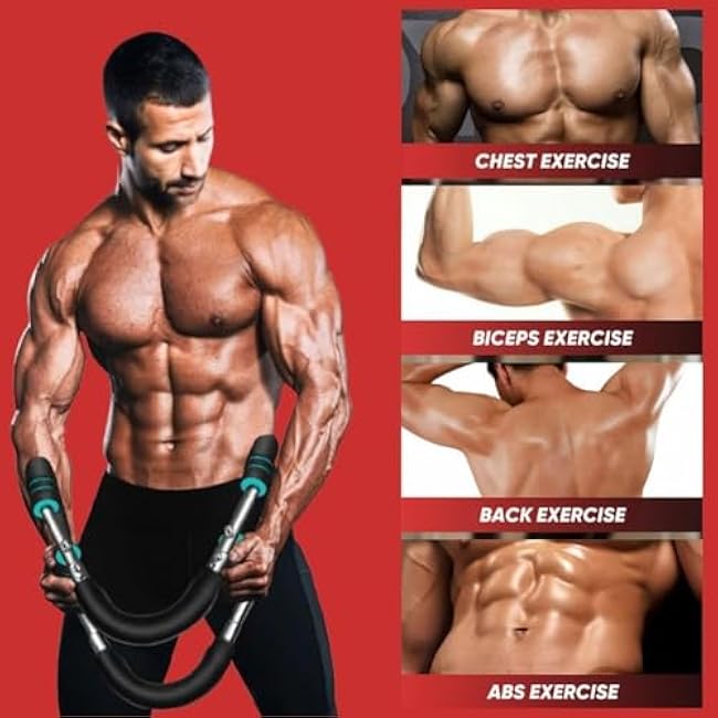 Twister Arm Trainer ¨C 40-100lb Adjustable Resistance Chest & Full-Body Workout Equipment for Home Gym