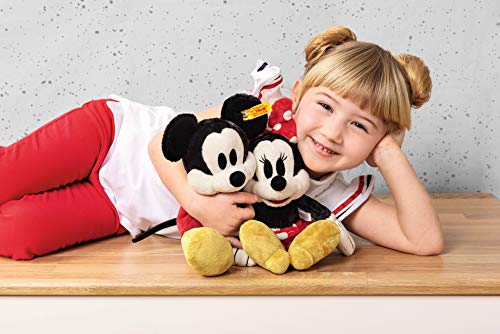 Steiff Disney Soft Cuddly Friends Minnie Mouse 12" Premium Stuffed Animal #TOP2