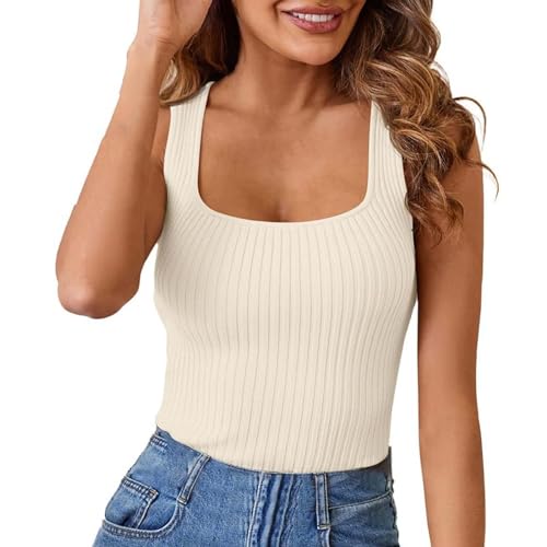 Sommarskjortor, svarta ribbade tanktops ...