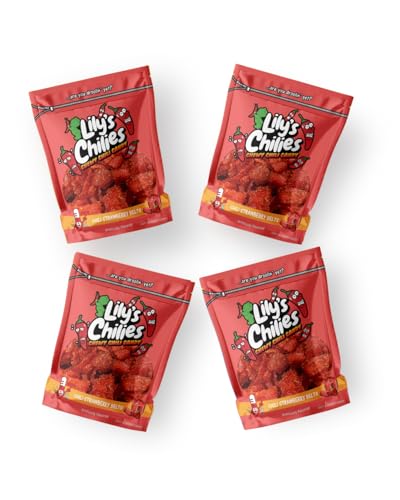 Lily's Chilies Dulce Enchilado Fresa Chile 4 Paquetes miniatura 1