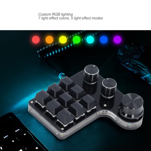 Clavier de jeu mécanique compact avec touches en ABS et rétroéclairage RVB personnalisé
