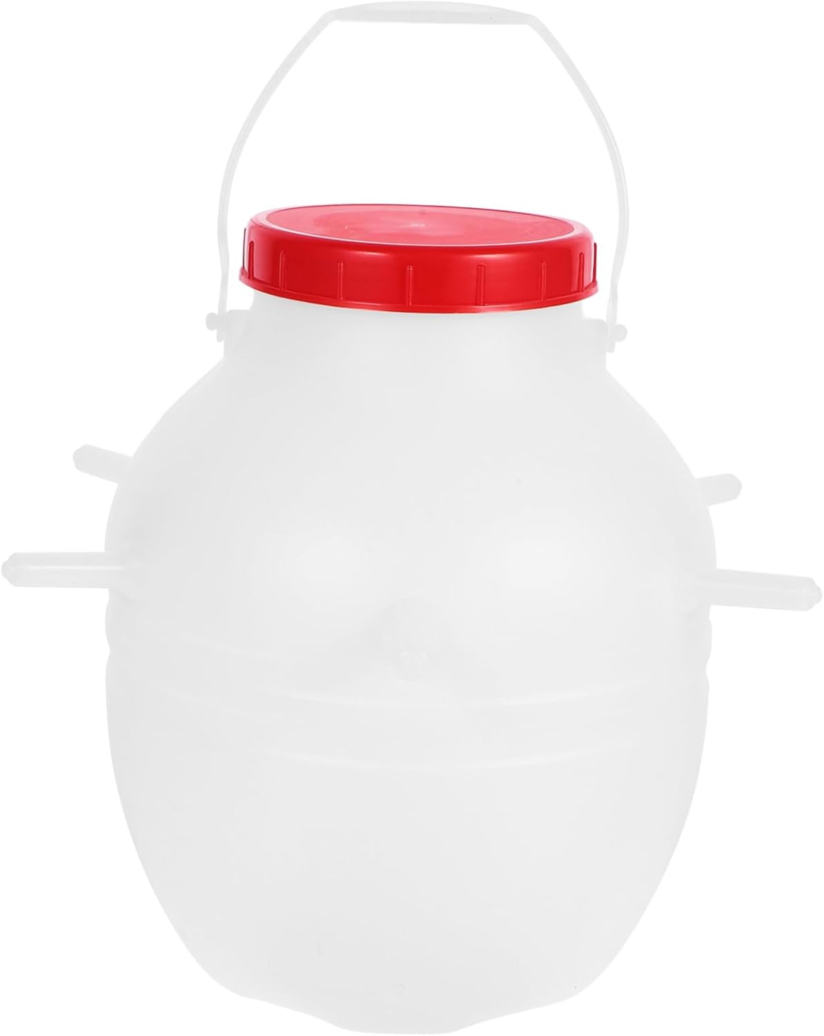 Goat Milk Feeder Bucket with Silicone Nipple Capacity Calf Lamb Feeding Jug Lightweight Portable Animal Milk Bottle for Young Livestock Care