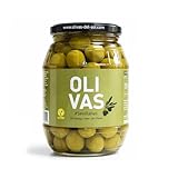 OLIVAS Sevillanas / 600 g (Barril) * Milde Manzanilla Oliven aus Sevilla * Die Königin unter den Oliven - das Original
