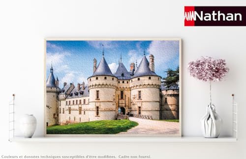 Puzzle 1000 pièces : Le château de Chaumont Des racines et des ailes Ravensburger Nathan - vue 6
