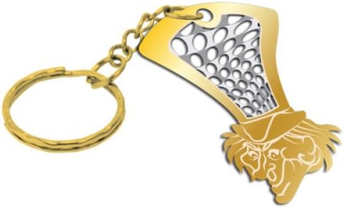 V SYNDICATE GRINDER CARD KEYCHAINS MAD HATTER GOLD PACK OF 1