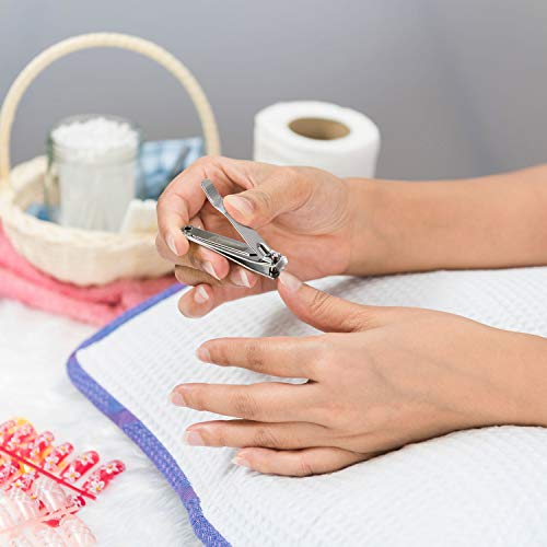 3 Packungen Nagelknipser Edelstahl Zehen Finger Nagelknipser Schneider Finger Nageltrimmer Pflege Werkzeug für Männer… – Bild 6
